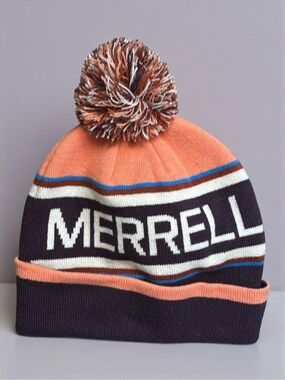 MERRELL Unisex College Pom Beanie (NWOT)